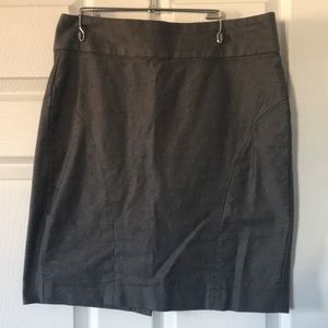 Banana Republic, Grey pencil skirt, 6